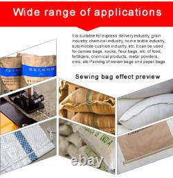 Cordless Bag Sewing Machine 36V Industrial Heavy Duty for Sack Sewing and Repair