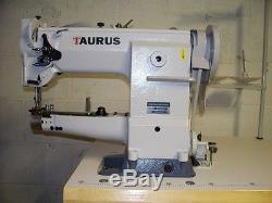 Cylinder bed walking foot industrial sewing machine, new Taurus
