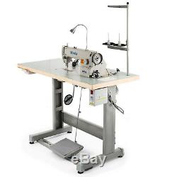 DDL-8700 Sewing Machine with Table+Servo Motor+Stand&LED Lamp Stitcher Manual