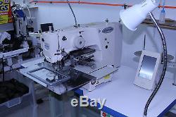 DEMATRON 210E-2211 Programmable Pattern Sewing Machine, 9 x 4.5