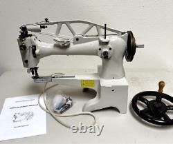 DIY Patch Leather Industrial Sewing Machine 11.8in Shoes Repairing Machine 500sp