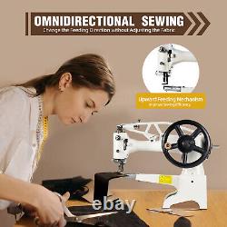 DIY Patch Leather Sewing Machine Shoe Repair Boot Nylon Cotton Patcher Throat