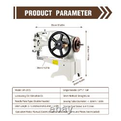 DIY Patch Leather Sewing Machine Shoe Repair Boot Nylon/Cotton Patcher Throat