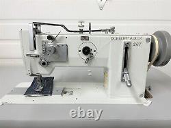 Durkopp Adler 267-373 Liitle Used New Table & Motor Industrial Sewing Machine