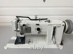 Durkopp Adler 267-373 Liitle Used New Table & Motor Industrial Sewing Machine