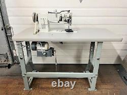 Durkopp Adler 267-373 Liitle Used New Table & Motor Industrial Sewing Machine