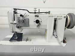 Durkopp Adler 267-373 Liitle Used New Table & Motor Industrial Sewing Machine