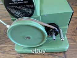 ELNA Grasshopper Sewing Machine Model 50 Portable with Carrying Case
