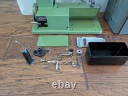 ELNA Grasshopper Sewing Machine Model 50 Portable with Carrying Case