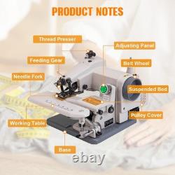 Electric Blindstitch Sewing Machine Hemmer/Hemming/Felling Industrial Machine US