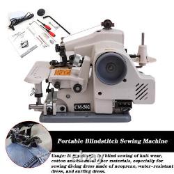 Electric Portable Blind Stitch Hemmer/Hemming/Felling RM-500 Industrial Machine