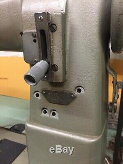 Fpaff Post Bed Duoble Needle Feed 1/4 Gauge 110 Motor Industrial Sewing Machine