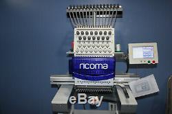 Free delivery NY, NJ, PA Ricoma RCM 1501tc 15 Needle Embroidery Machine with extra