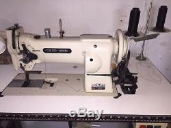 Golden Wheel Chee Siang Industrial Sewing Machine with Motor, Table great $ deal