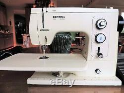 HEAVY DUTY INDUSTRIAL STRENGTH BERNINA MODEL 801 matic SEWING MACHINE + CASE