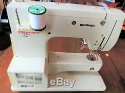 HEAVY DUTY INDUSTRIAL STRENGTH BERNINA MODEL 801 matic SEWING MACHINE + CASE