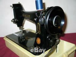 HEAVY DUTY INDUSTRIAL STRENGTH SINGER 99k SEWING MACHINE, upholstery and more