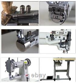 HH 335 industrial unison feed cylinder bed sewing machine for shoes hemming mach