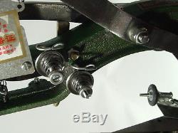 Hand Crank Industrial Patcher Sewing Machine Kit leather (best value on eBay!)