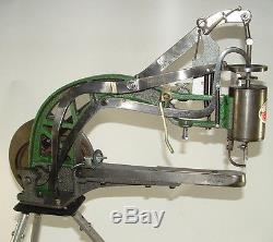 Hand Crank Industrial Patcher Sewing Machine Kit leather (best value on eBay!)