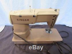 Heavy Duty Industrial Singer 403A Slant Sewing Machine Power Tested