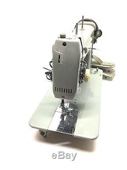 Heavy Duty Industrial Strength Antique Vintage Necchi Sewing Machine Sew Leather