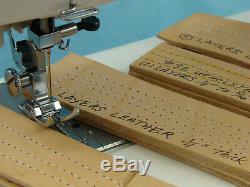 Heavy Duty Industrial Strength Sewing Machine Sews Leather Upholstery 3/8 Lift