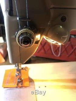 Heavy duty Singer 317 Sewing Machine semi industrial metal bodied zigzag