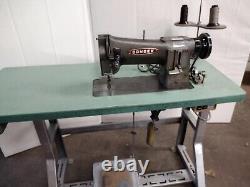 Heavy duty industrial leather sewing machine