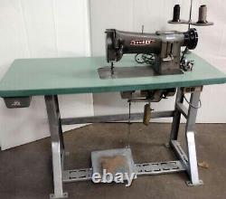 Heavy duty industrial leather sewing machine