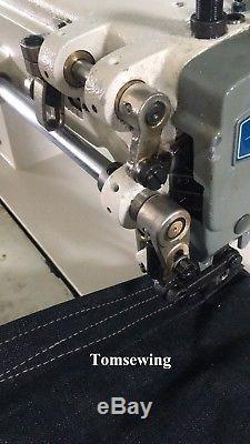 Highlead GC 0318 Walking Foot Sewing Machine Top & Bottom Feed Rebuilt Head Only