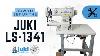 How To Set Up The Juki Ls 1341 Cylinder Arm Sewing Machine Juki Industrial