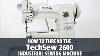 How To Thread The Techsew 2600 Industrial Sewing Machine