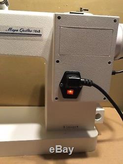 Husqvarna Mega Quilter 18x8 / Tin Lizzie 18 Industrial Quilting Sewing Machine