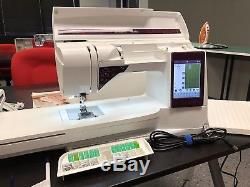 Husqvarna Viking Designer Ruby Royale Electronic Sewing Machine very little use
