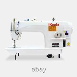 IKonix Flat-Bed Lockstitch Industrial Sewing Machine KS-8700B