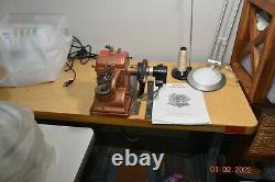 INDUSTRIAL Bonis B Sewing Machine for Sheepskin Furriers Leather Made in Germany