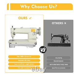INDUSTRIAL Patch Leather Sewing Machine HEAVY DUTY for Thick Material leather