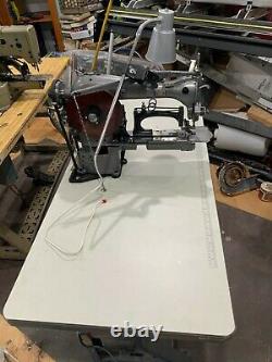 INDUSTRIAL SINGER PROFESSIONAL Refurb. COMMERCIAL SEWING MACHINE WithCLUTCH MOTOR