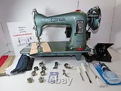 INDUSTRIAL STRENGTH HEAVY DUTY METAL SEWING MACHINE 2 AMPS MOTOR 18 oz LEATHER