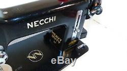 INDUSTRIAL STRENGTH HEAVY DUTY NECCHI SEWING MACHINE 16oz Leather WOW WOW