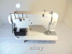 INDUSTRIAL STRENGTH HEAVY DUTY OMEGA SEWING MACHINE, 14 oz LEATHER WOW WOW