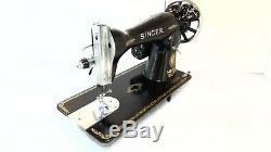 INDUSTRIAL STRENGTH HEAVY DUTY SINGER 15-88 SEWING MACHINE 16oz Leather WOW WOW