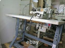 Industrial Blind Stitch Sewing Machine with Table SL718-2 U. S. Stitch-Line