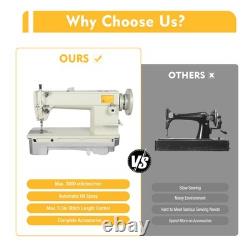 Industrial Leather Sewing Machine Fabrics Leather Sewing Equipment Heavy Duty