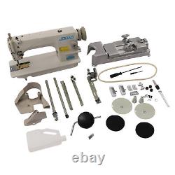 Industrial Lockstitch Sewing Machine 550W Motor with Stand Commercial 110V NEW