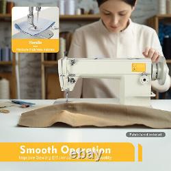 Industrial Lockstitch Sewing Machine Heavy Duty Flat Sewing Machine 3000s. P. M US