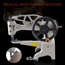 Industrial Manual Leather Patcher Sewing Machine, Shoe Repair Stitching Equipment