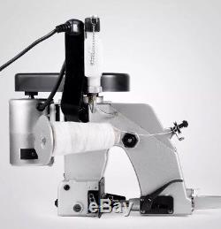 Industrial Portable Bag Closer Sack Closing Stitching Sewing Machine with 1 Spool
