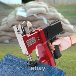 Industrial Portable Electric Sewing Machine 190W 110V for Bags Leather Fabric US